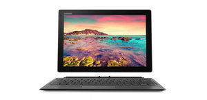 Lenovo tablet with keyboard on a white background