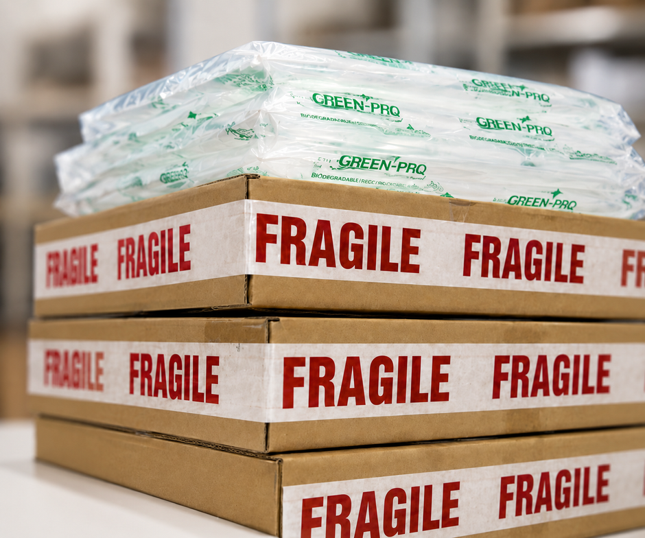 Refurbished laptops packaged securely in their boxes ready for delivery
