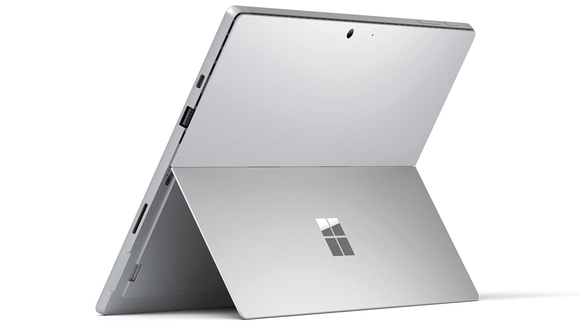 Back of Microsoft Surface Pro 7