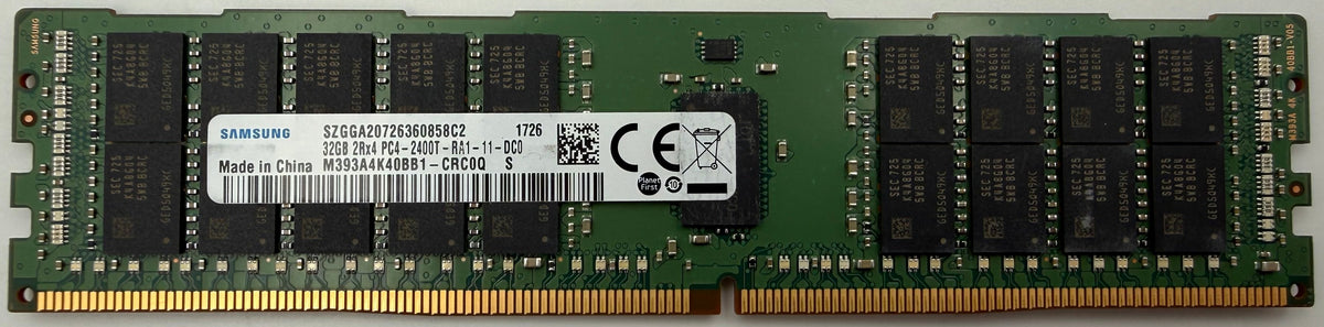Samsung M393A4K40BB1-CRC0Q - 32GB DDR4 2400MHz RAM