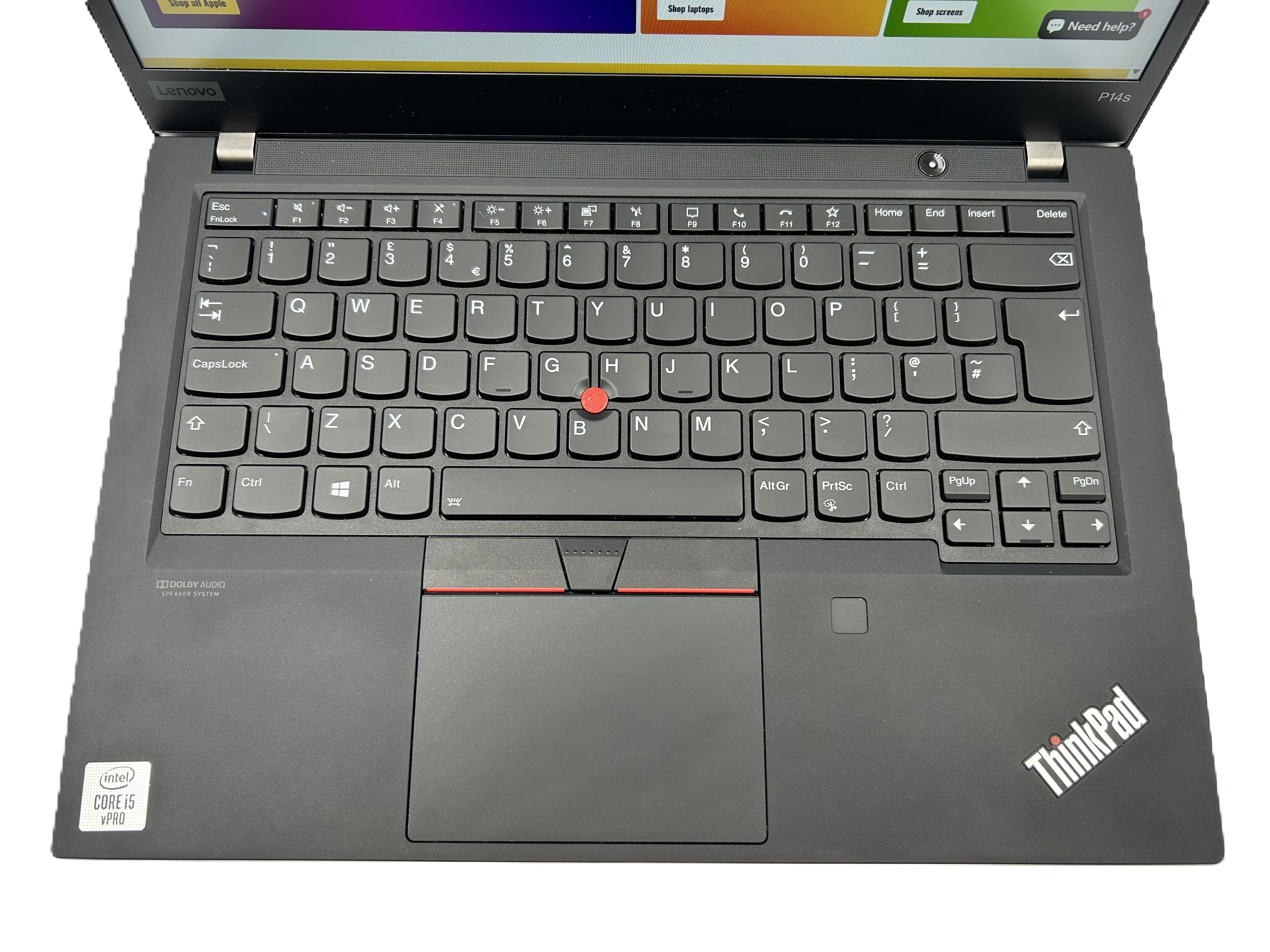 Lenovo ThinkPad P14S G1 keyboard
